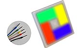 Светильник для цветомузыки светодиодный диммируемый DI4-120W-200L-245x245