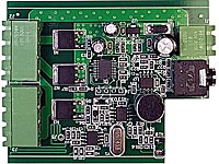 Цветомузыка на микроконтроллере для RGB ленты CM-216W-12V-WIFI-RGB-RF11 вид изнутри.