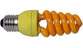 Лампа энергосберегающая цветная LES 15W 4S9 R45 E27