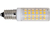 Лампа цветная светодиодная 10W 72L R18 E14 W