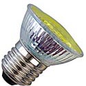 Лампа цветная светодиодная 3W 30L R50 E27