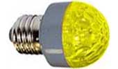 Лампа цветная светодиодная 0,6W 9L R42 E27