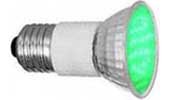 Лампа цветная светодиодная 1,2W 18L R50 E27