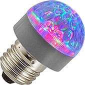 Лампа цветная светодиодная автоматическая LLA 0,6W 12L R35 E27 RGB