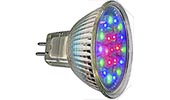 Лампа цветная светодиодная автоматическая LLA 2,1W 21L R50 GU5.3 RGB