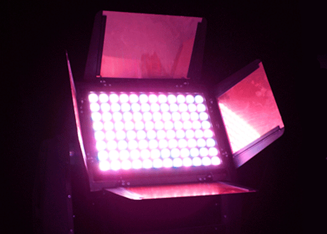 Светодиодный RGB прожектор